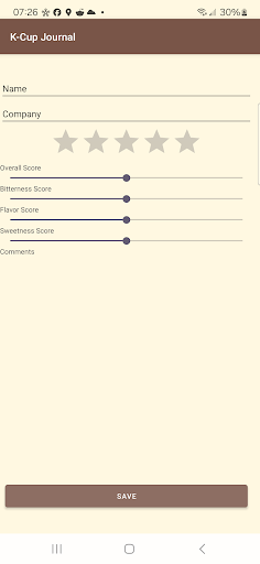 K-Cup Journal Screenshot 2 - AppWisp.com