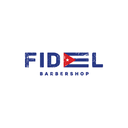FIDEL barbershop logo