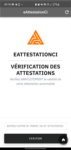 ASACI eAttestation CI Screen 2