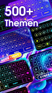 Neon LED Keyboard|LED Tastatur