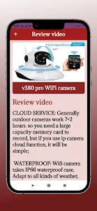 v380 pro WiFi camera Guide