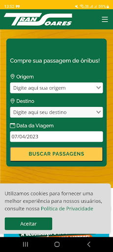 Android application Transoares screenshort