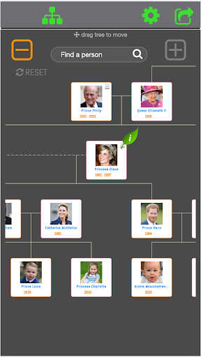 Android application Family Tree Builder Pro screenshort