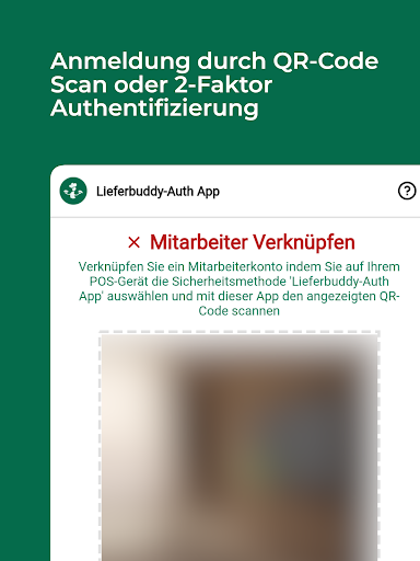 Lieferbuddy Auth Screen 3