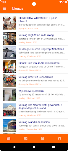 Android application Oranje Leeuw screenshort