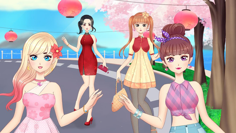 Anime Girls Dress up Games - Latest version for Android - Download APK