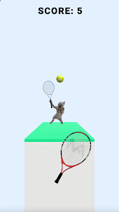 Cat Tennis : Meow Meow