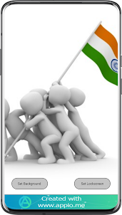 Indian Flag Wallpaper HD App