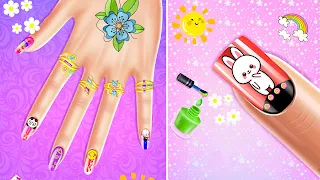 Nail polish game nail art - Screenshot 1