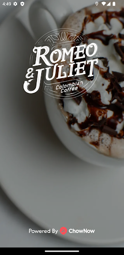 Android application Romeo & Juliet Coffee screenshort