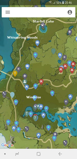 Mapgenie Genshin Impact Map