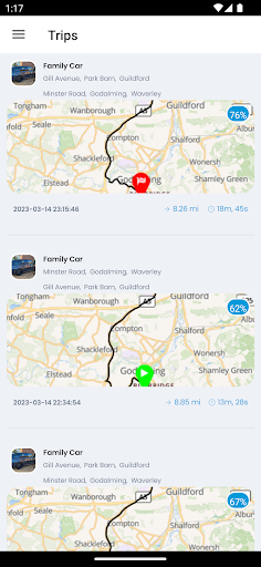 DrivePro.io Fleet Screen 2