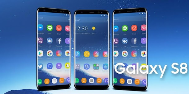 Theme for Samsung S8 For PC installation