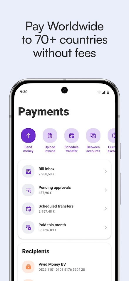 #6. Vivid Business and Personal (Android) di: Vivid Money GmbH