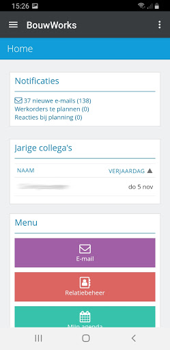 Android application Bouwmensen screenshort