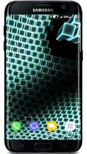 Neon Cubes 3D Live Wallpaper APK (Paid) 2