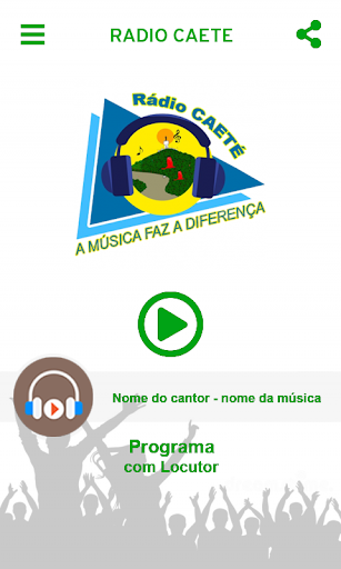 RÁDIO CAETE Screen 2