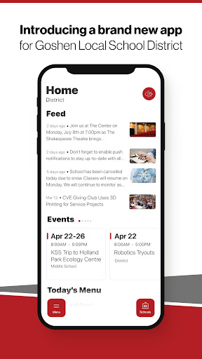 Android application Goshen Local Schools, OH screenshort