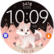 Cute Wolf digital watch face - Androidアプリ