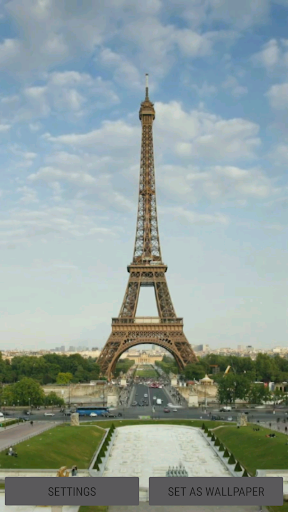 Paris HD Video Wallpaper Theme Screen 3