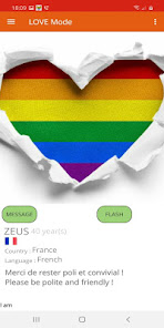 Captura de Pantalla 1 Encuentros LGBT - Gay lesbiana android