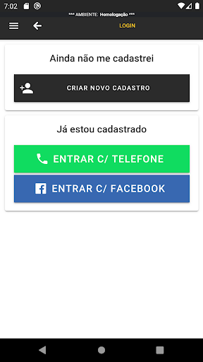 V8 App p/ Treinamentos Screen 2