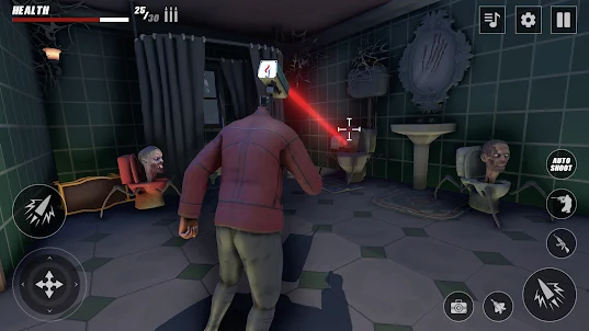 Zombie Toilet: jogos de tiro