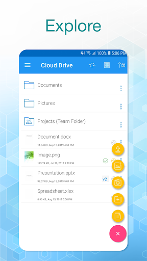 Cloud Android Client Screen 2