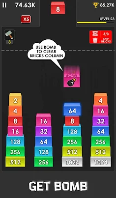 2048 Merge Block - Number Game - Screenshot 4