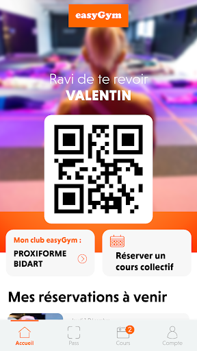 easyGym Fitness Screen 2