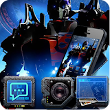 Optimus wallpaper theme Transformers theme icon