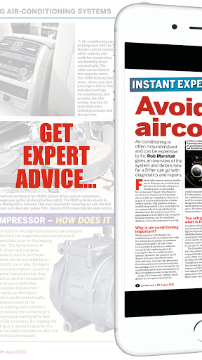 Screenshot of Car Mechanics Magazine