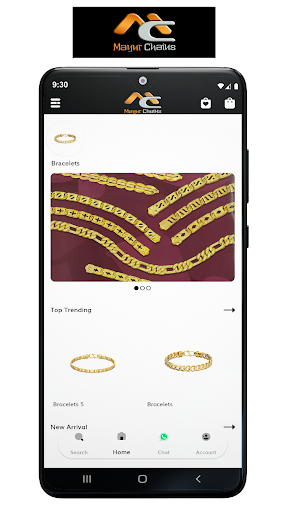 Android application Mayur Chains screenshort