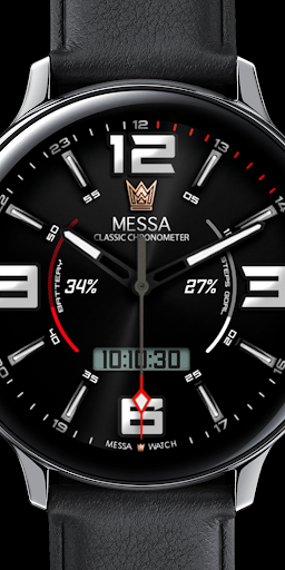 Android application Messa Watch Face BN62 Digital screenshort