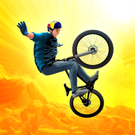 Jogo de Bike para dar vários GRAU CHAVE #jogosmobile #games #bike