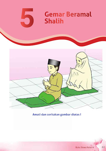 Buku Kelas 6 MI Quran Hadis