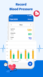 Captura 4 Blood Pressure Pro: BP Tracker android