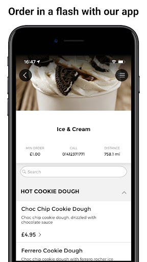 Android application Sodalicious screenshort