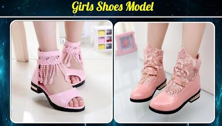 Girls Shoes Model