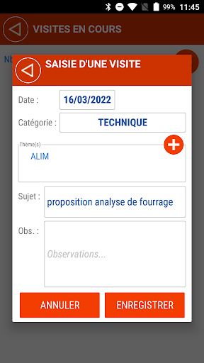 Gicab Visite Screen 2