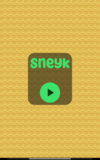 Android application Just a simple snake eating screenshort