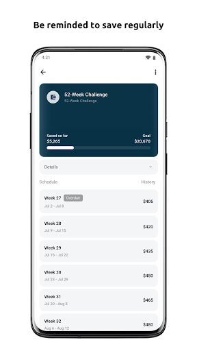 Savings Challenge Screen 2
