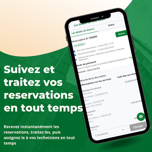 Android application Nzingùh Services Worker screenshort