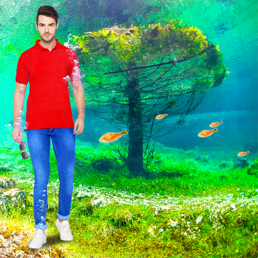 Underwater Tree Photo Editor logo