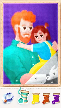 Game screenshot Magic Cross Stitch: Pixel Art hack
