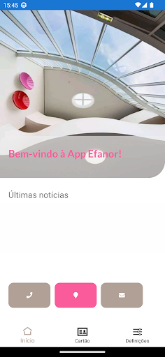 Android application Colégio Efanor screenshort