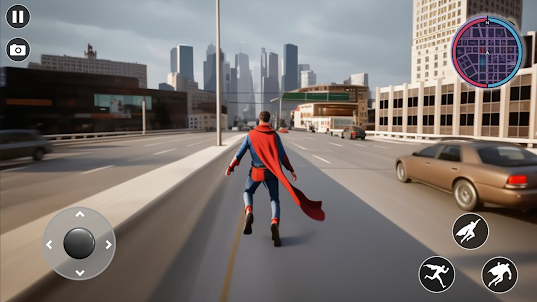 Superhero: Flying Rescue City