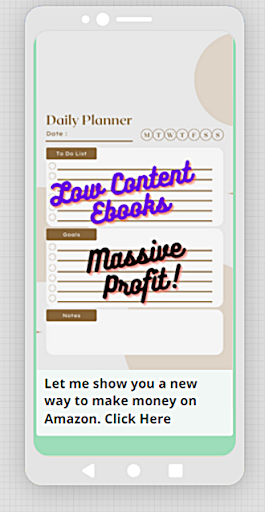 Android application Content Creation Amazon screenshort