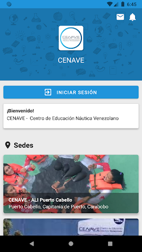 Android application CENAVE screenshort