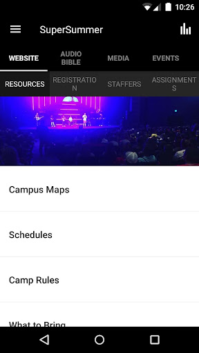 Android application Super Summer Arkansas screenshort